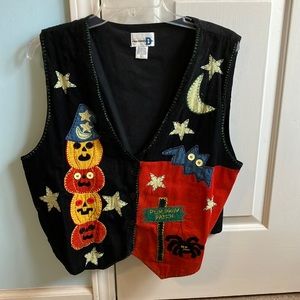 Paul Harris Design.        XL.  Halloween vest